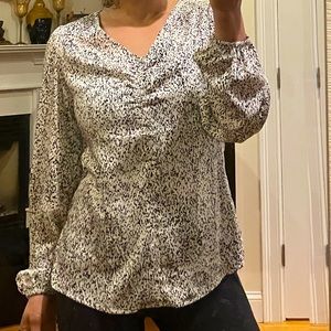 Women tops silk material